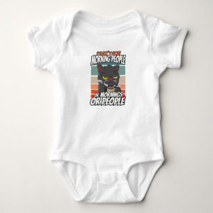 Ik hou niet van ochtendmensen of ochtenden of mens romper