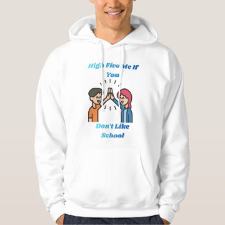 Ik hou niet van school hoodie