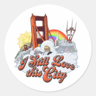 Ik hou nog steeds van San Francisco Sticker