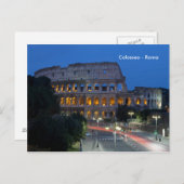Ik hou 's nachts van Colosseum Briefkaart (Voorkant / Achterkant)