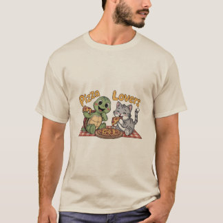 Ik hou te veel van pizza t-shirt