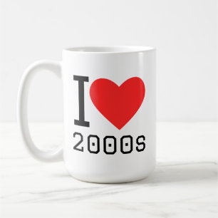 Ik hou van 2000s koffiemok