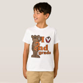 Ik hou van 2e Grade Tshirts en geschenken (Voorkant volledig)