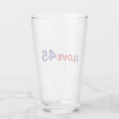 Ik hou van 45 glas (Achterkant)