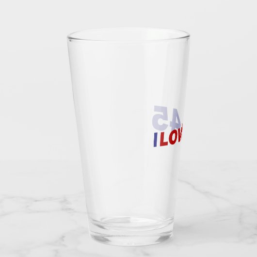 Ik hou van 45 glas (Rechts)