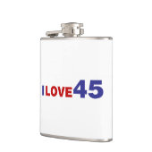 Ik hou van 45 heupfles (Links)