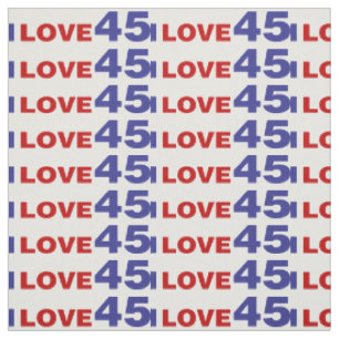 Ik hou van 45 stof