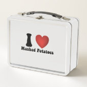 Ik hou van aardappelpuree Thanksgiving diner cadea (Voorkant)