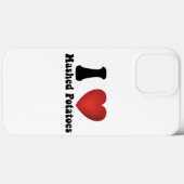 Ik hou van aardappelpuree Thanksgiving diner cadea Case-Mate iPhone Case (Achterkant (horizontaal))