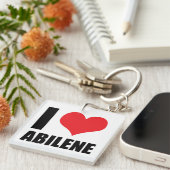 Ik hou van Abilene Sleutelhanger (Voorkant Rechts)