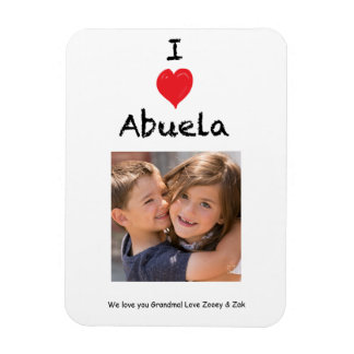 Ik hou van Abuela Photo Magnet Keepomwille Magneet