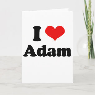 Ik hou van Adam Kaart