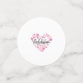 Ik hou van Addison Confetti (Kleine voorkant)