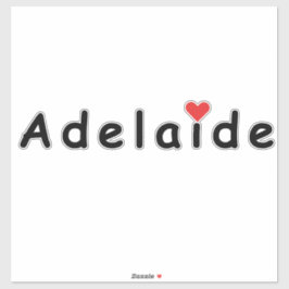 Ik hou van Adelaide Sticker