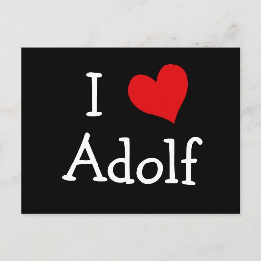 Ik hou van Adolf Briefkaart (Voorkant)