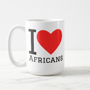 Ik hou van Afrikanen Koffiemok