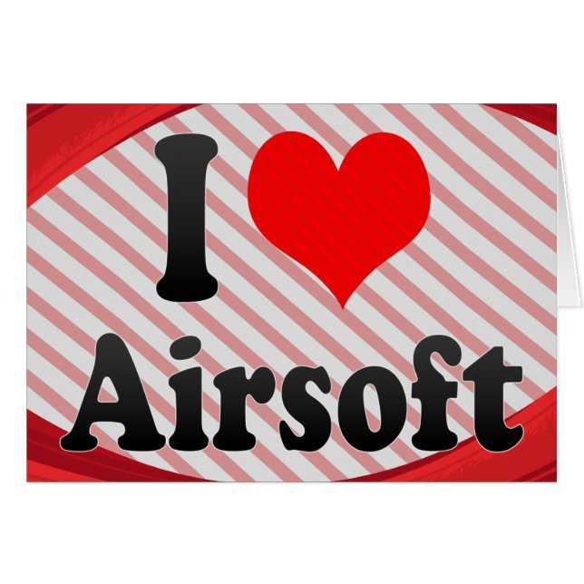Ik hou van Airsoft (Voorkant Horizontaal)
