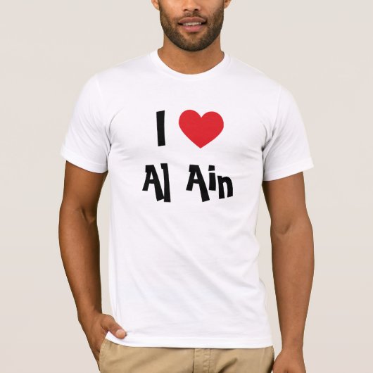 Ik hou van Al Ain T-shirt (Voorkant)