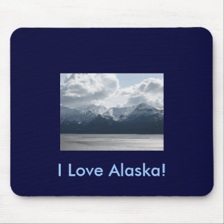 Ik hou van Alaska! Mousepad Muismat
