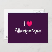 Ik hou van Albuquerque Briefkaart (Voorkant / Achterkant)