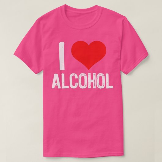 Ik Hou Van Alcohol T-shirt (Design voorkant)