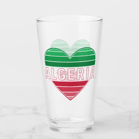 Ik hou van Algerije, Algerijns hart Glas (Achterkant)