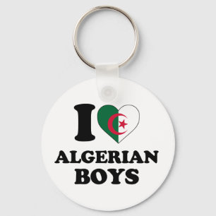 Ik hou van Algerijnse jongens Sleutelhanger
