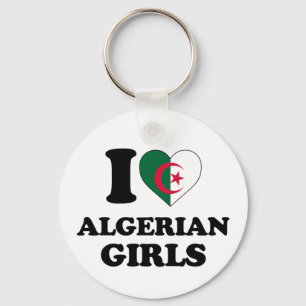 Ik hou van Algerijnse meisjes Sleutelhanger