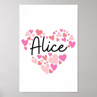 Ik hou van Alice Poster