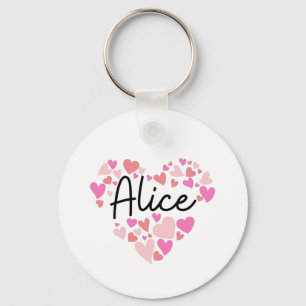 Ik hou van Alice Sleutelhanger
