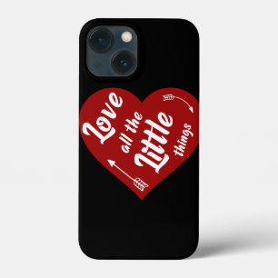 Ik hou van alle kleine dingen design iPhone 13 mini hoesje
