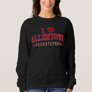 Ik hou van Allentown Pennsylvania Trui