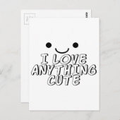 Ik hou van alles. briefkaart (Voorkant / Achterkant)