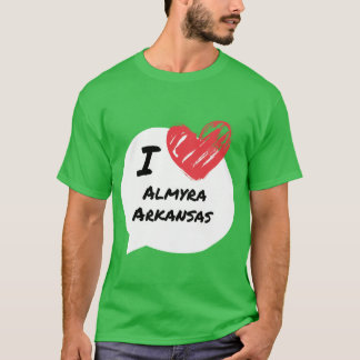 Ik hou van Almyra Arkansas T-shirt