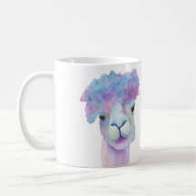 Ik hou van Alpaca's en koffiemok