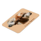 Ik hou van alpacas Magnets Magneet (Linkerzijde)
