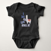 Ik hou van Alpacas, oké? Romper (Voorkant)