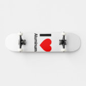 ik hou van aluminium skateboard (Horizontaal)