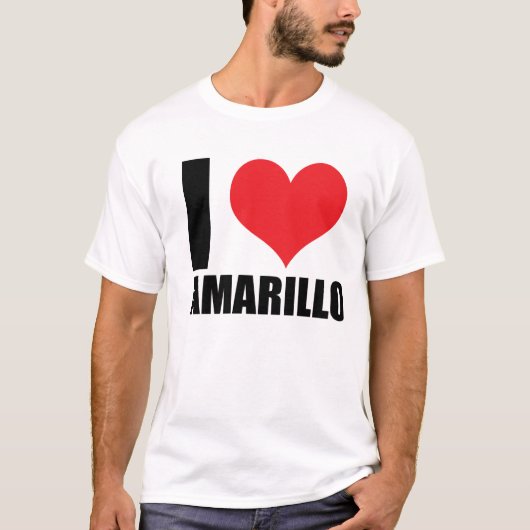 Ik hou van Amarillo T-shirt (Voorkant)