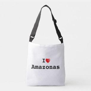 Ik hou van Amazonas Crossbody Tas