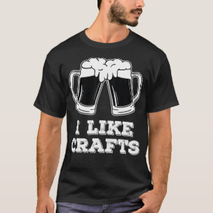 Ik hou van ambachten - Bierbrouwerij T-shirt