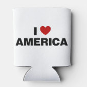 Ik hou van Amerika Blikjeskoeler (Achterkant)