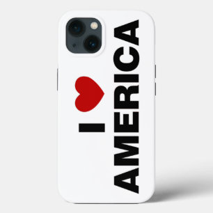 Ik hou van Amerika iPhone 13 Hoesje