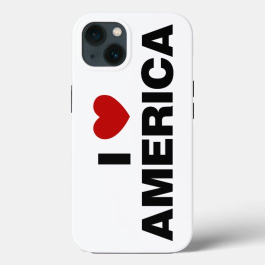 Ik hou van Amerika Case-Mate iPhone Case (Achterkant)