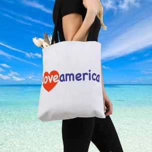 Ik hou van Amerika Draagtas