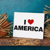 Ik hou van Amerika Fotoplaat (Zijkant)