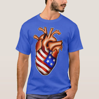 Ik hou van Amerika in mijn hart T-shirt