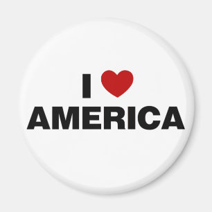 Ik hou van Amerika Magneet