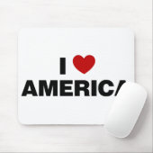 Ik hou van Amerika Muismat (Met muis)