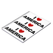Ik hou van Amerika Notitieboek (Linkerzijde)